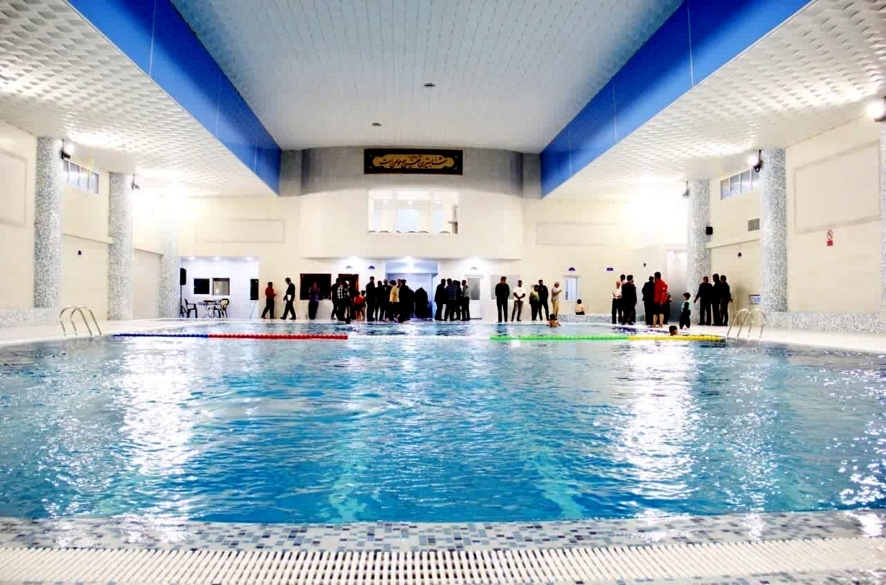 افتتاح مجموعه آبی ورزشی نشاط کویر ابرکوه