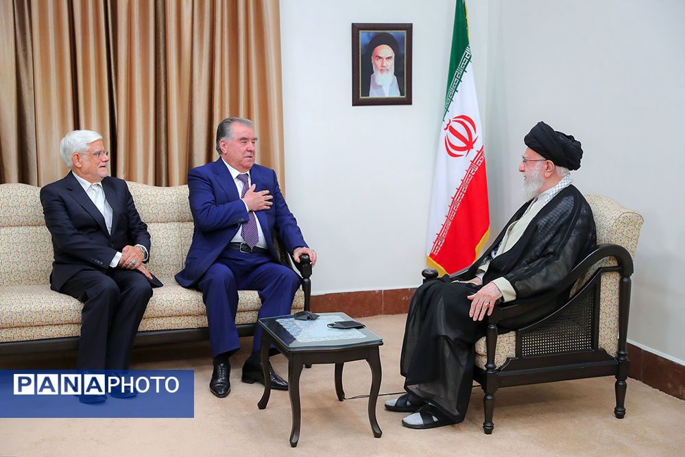 دیدار میهمانان ویژه مراسم تحلیف با رهبر انقلاب