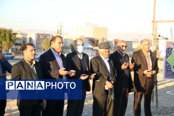 برگزاری آیین کلنگ زنی2 پروژه خیر ساز در شهرستان بهبهان