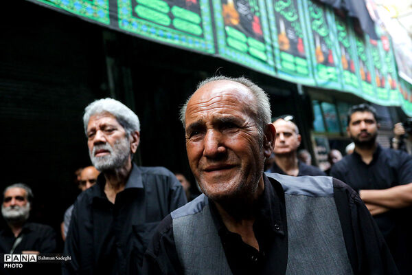 عزاداری تاسوعای حسینی در بازار تهران
