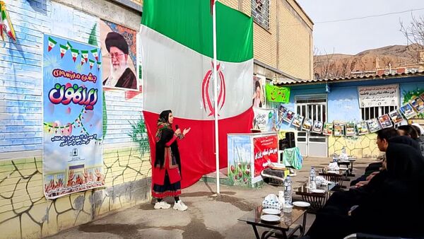 جشن باشکوه و پرشور ایرانمون در آموزشگاه دخترانه فاطمیه شهر کلات 