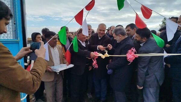 افتتاح زمین چمن مصنوعی شهدای روستای شهوار
