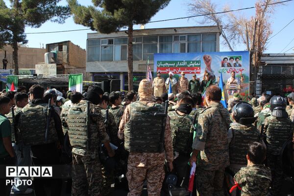 جلوه‌ای از اقتدار و همدلی در رزمایش سراسری «جانفدا» در شهرستان جاجرم