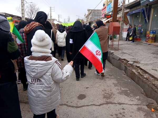 راهپیمایی ۲۲ بهمن ، جلوه‌ای از وحدت و انسجام مردم غیرتمند چاراویماق 
