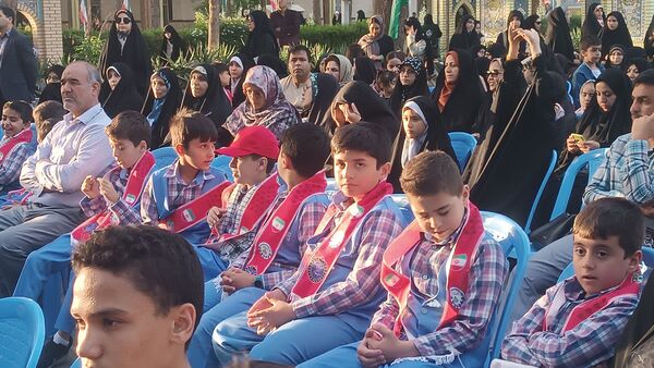 مراسم غبارروبی لاله زار شهرستان نیشابور به مناسبت گرامیداشت هفته معلم 