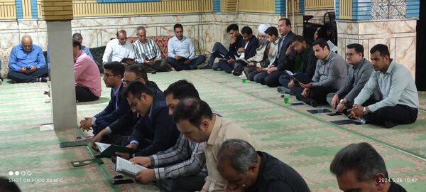 مراسم گرامیداشت شهدای خدمت در شهرستان شوش