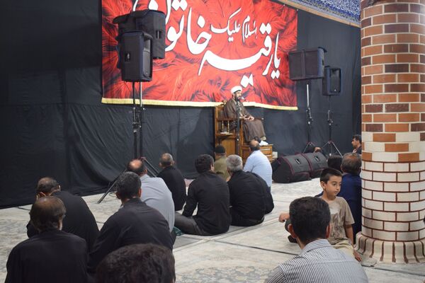 مراسم شهادت حضرت رقیه (س) در مسجد قائم (عج) شهرستان بیجار