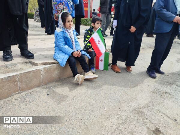 قاب پانا میزبان راهپیمایی روز قدس در شهرستان نیشابور 