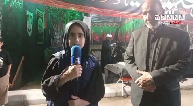 عزاداری مردم مشهد در بلوار موسوی قوچانی