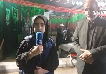 عزاداری مردم مشهد در بلوار موسوی قوچانی