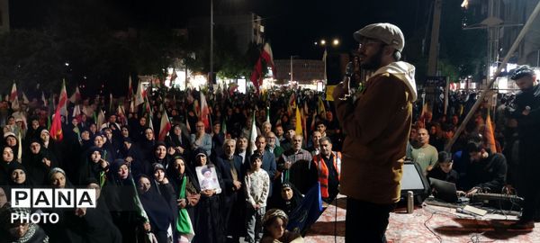 شبی با جنس همدلی در بلوار فضل نیشابور