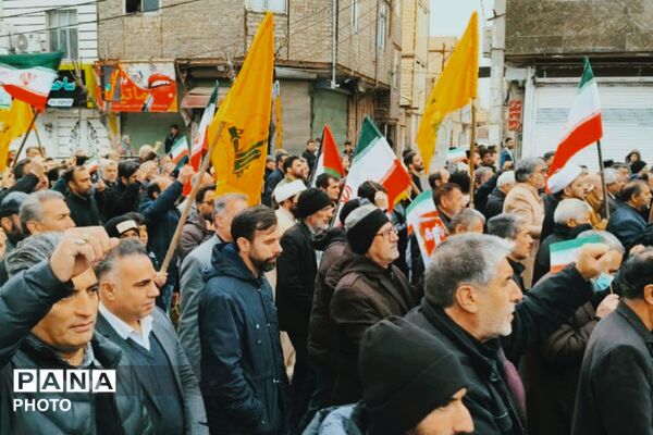 میعادگاه نماز جمعه روز قدس مردم نصیرشهر