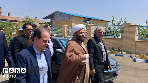افتتاح تصفیه خانه فاضلاب شهرک صنعتی شهرستان کاشمر با حضور معاون وزیر صمت