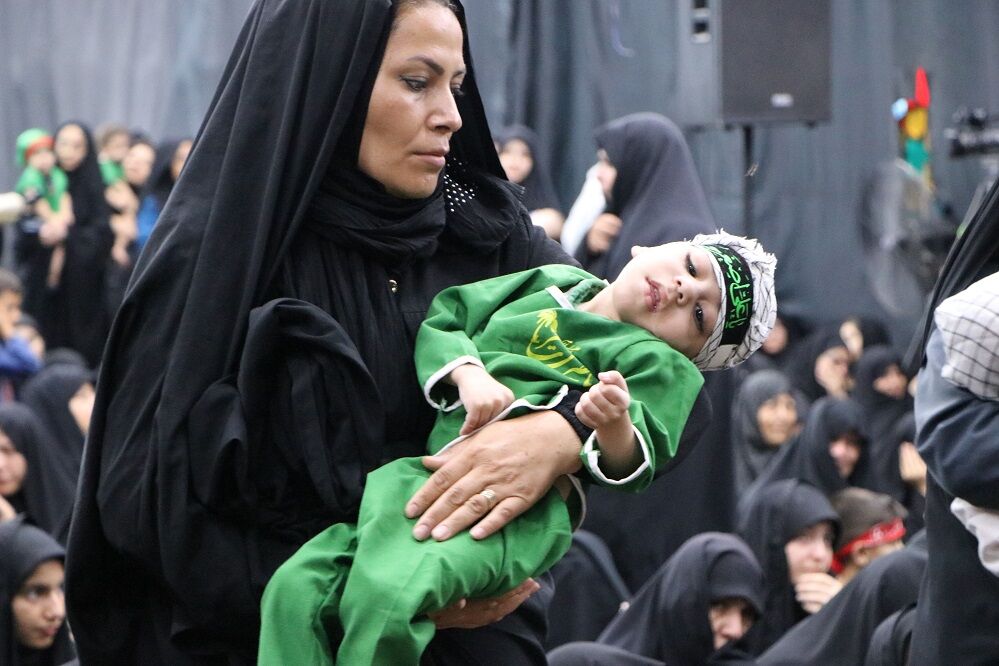 همایش شیرخوارگان حسینی در راور