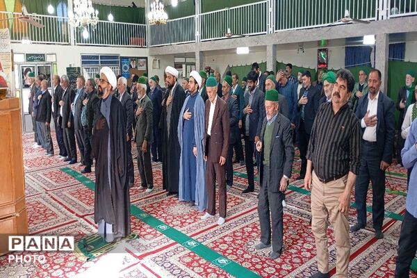 اقامه دومین نماز عبادی، سیاسی جمعه در ماه مبارک رمضان  شهر بار نیشابور 