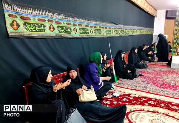 مراسم شب سوم محرم در مسجد جامع حجت بن الحسن العسکری (عج)فردیس