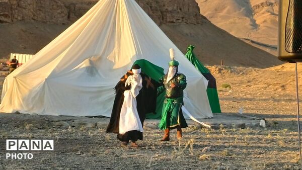 همایش خیمه‌سوزان و مراسم عصر عاشورا در شهرستان تفرش