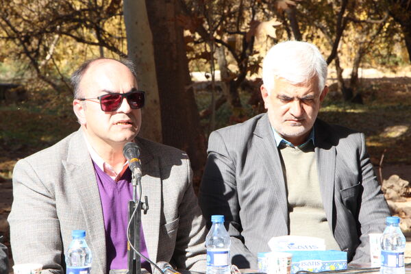 نشست خبری ششمین جشنواره قرمه مهریز در باغ جهانی پهلوان پور