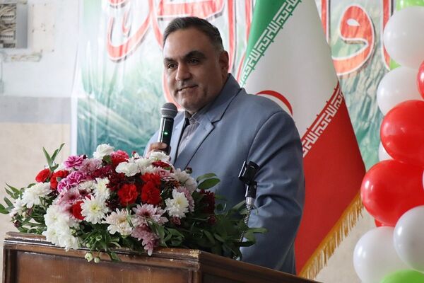 آیین خشت‌گذاری مدرسه مشارکتی قائم آل محمد (عج) پاکدشت 