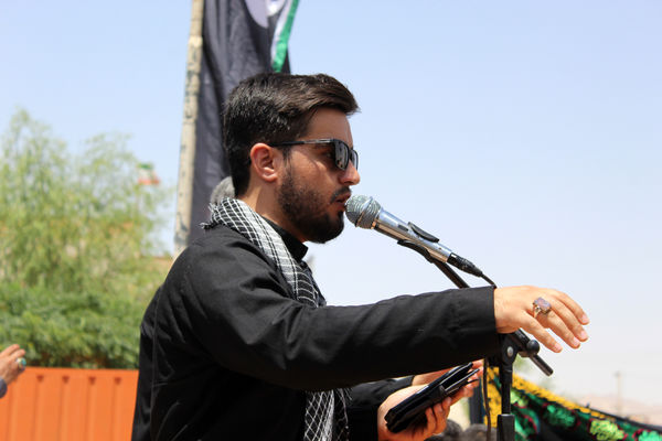 عزاداری تاسوعای حسینی در شهر درق 