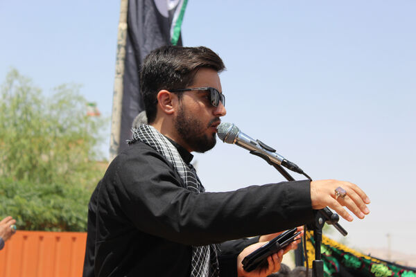 عزاداری تاسوعای حسینی در شهر درق 