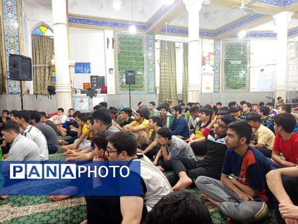 دانش‌آموزان بهبهانی اینبار پای درس عدالت طلبی و فداکاری علی(ع)