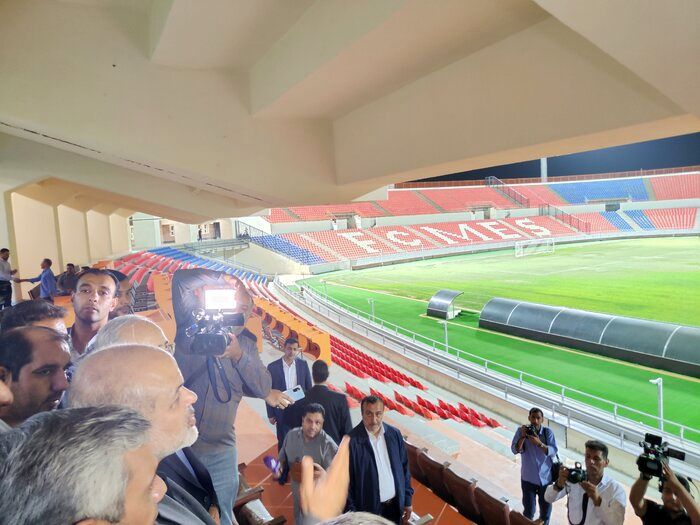 ‌مجموعه ورزشی شهید رئیسی کرمان افتتاح شد