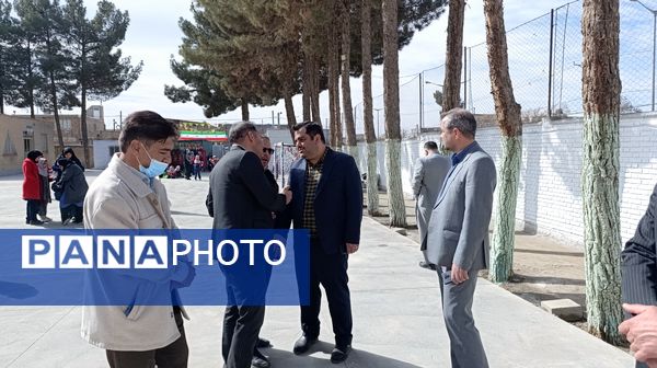 افتتاحیه آموزشگاه ۱۲ کلاسه‌ یاسمن خاکباز ۲ شهرستان نیشابور