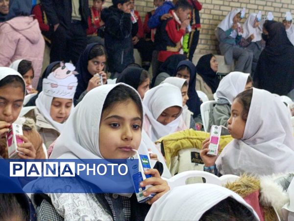  آغاز توزیع شیر رایگان در مدارس خراسان شمالی 