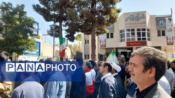 بزرگداشت یاد سید حسن نصرالله در تربت حیدریه 