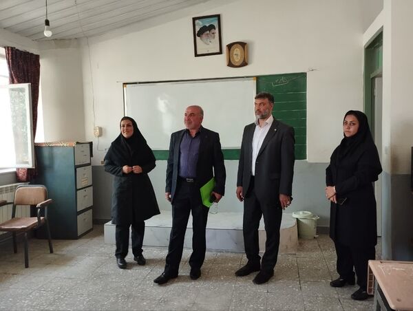 مانور بازگشایی مدارس در میاندورود
