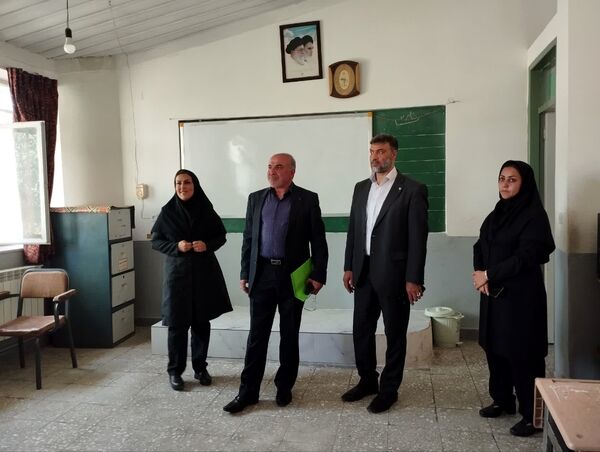 مانور بازگشایی مدارس در میاندورود