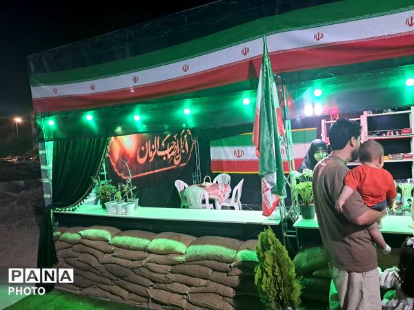 هیات بنات الحیدر بانوان کرج ، پرچم‌دار سوگِ محرم