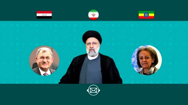 پیام روسای جمهور عراق و اتیوپی به آیت‌الله رئیسی