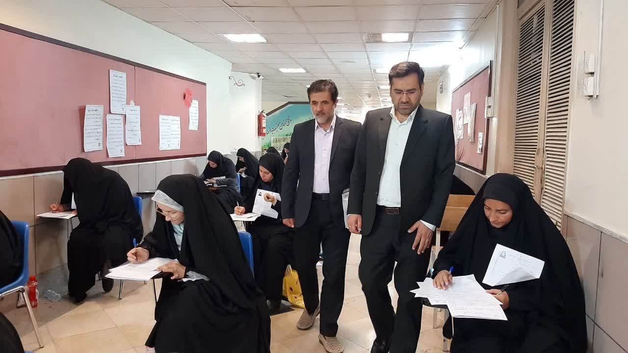 مدیر هسته گزینش ‌آموزش وپرورش خراسان رضوی از حوزه برگزاری آزمون مورد‌کاوی بازدید کرد