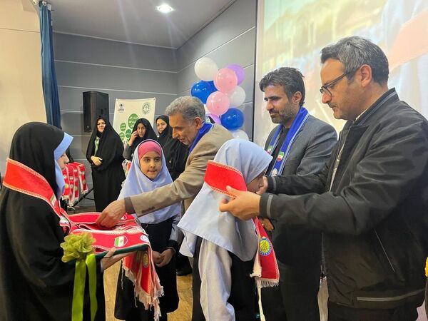مراسم تحلیف پیشتازان دبستان آرمینه مصلی نژاد ناحیه۶ مشهد