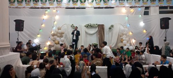 مراسم جشن سالروز ازدواج امام علی(ع) و حضرت زهرا(س) در روستای ورجان قم
