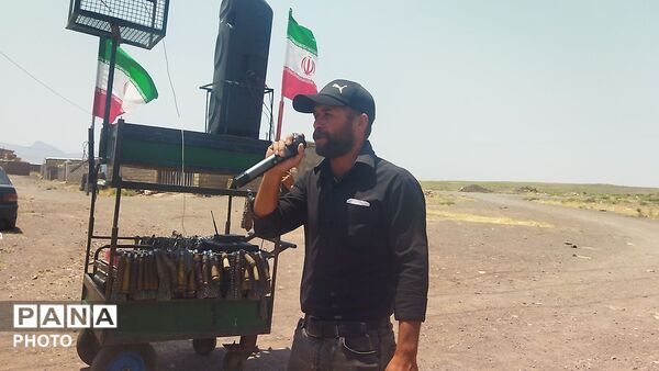 مراسم صبح عاشورا در روستای حسن آباد بلهر 