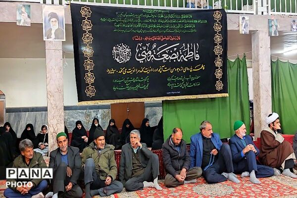 مراسم شهادت قائد امت در شهر بار نیشابور