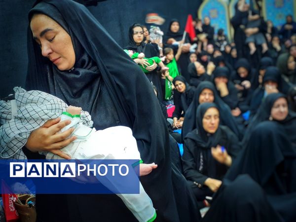 حماسه عشق و وفا در جمع شیر‌خوارگان حسینی