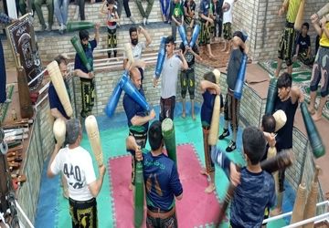 جشن امتیاز دهی سالانه ورزشکاران گود باستانی زورخانه ای شهربار