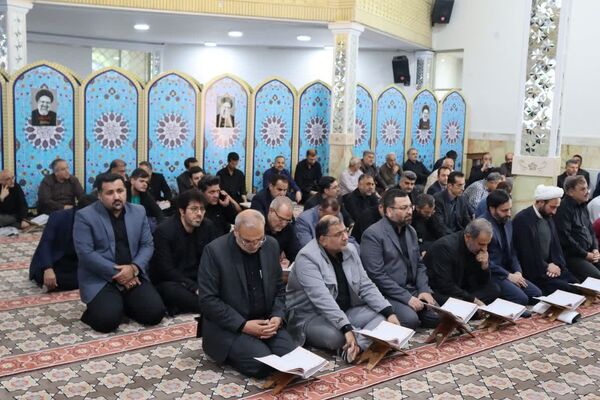 مراسم بزرگداشت شهدای خدمت در منطقه 6 تهران