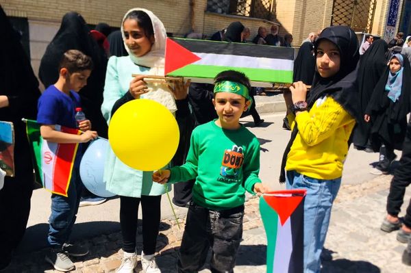 حضور پرشور مردم سپیدان در راهپیمایی روز قدس