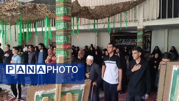 یادواره شهدای جنگ دوازده روزه در ده‌محسن