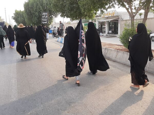 پیاده‌روی جاماندگان  اربعین حسینی شهرستان میناب