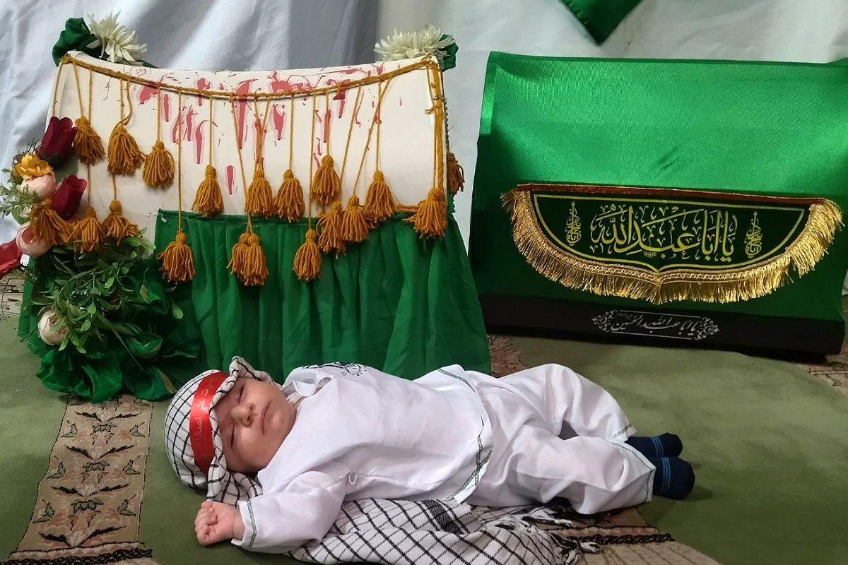 برگزاری مراسم شیرخوارگان حسینی درشهرستان ملارد