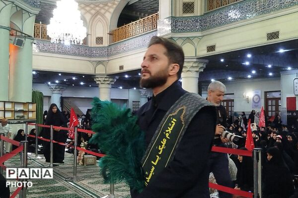 مراسم گرامیداشت رهبر شهید انقلاب اسلامی در حرم مطهر حضرت عبدالعظیم حسنی (ع) شهرری