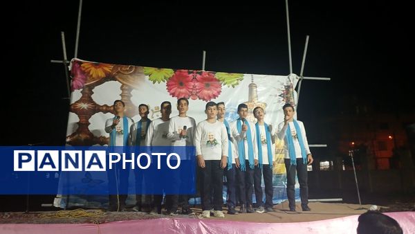 جشن میلاد امام رضا(ع) در بن 