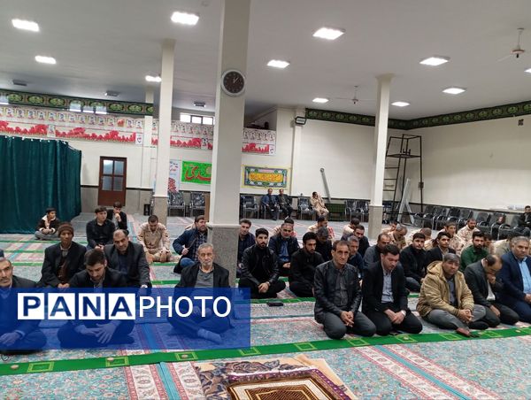 مراسم نماز جمعه شهرستان خداآفرین