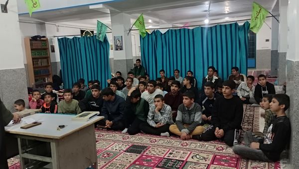 برگزاری مراسم معنوی اعتکاف در شهر پاتاوه 